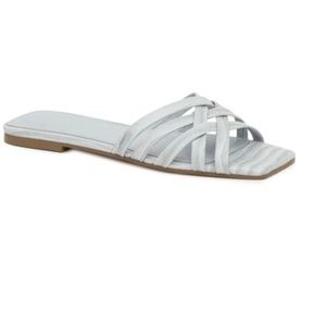 New Marc Fisher Varro2 Leather Women's Sandals Size 5.5 M